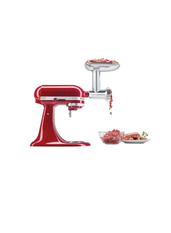KitchenAid Metal Food Grinder Kitchen Aid, 5KSMMGA - Red - Image 1