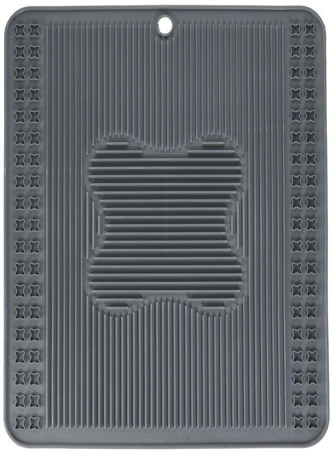 Catit Litter Pan Mat, Gray - Image 1
