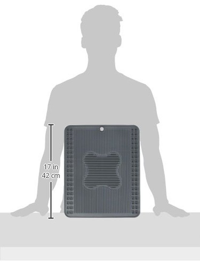 Catit Litter Pan Mat, Gray - Image 3
