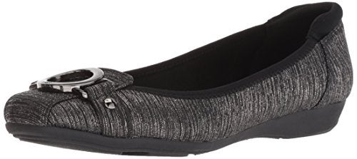 ANNE KLEIN AK Anne Klein Sport Womens Umeko ballet flat Shoe pewter multi 55 M US - Image 1