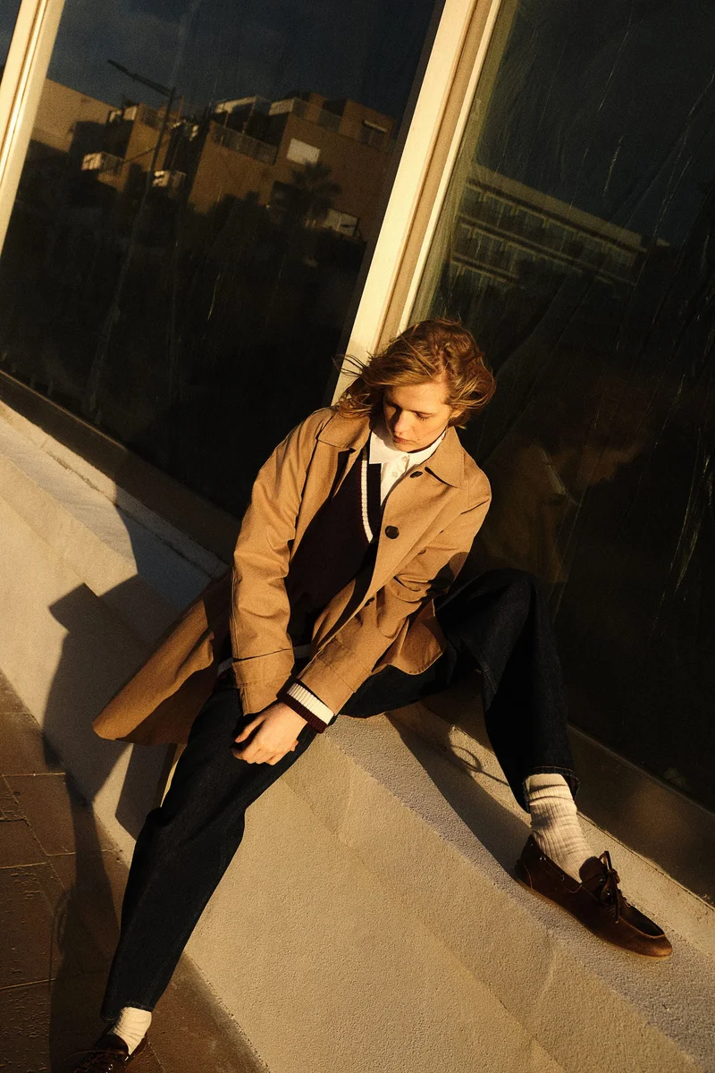H&M Twill car coat