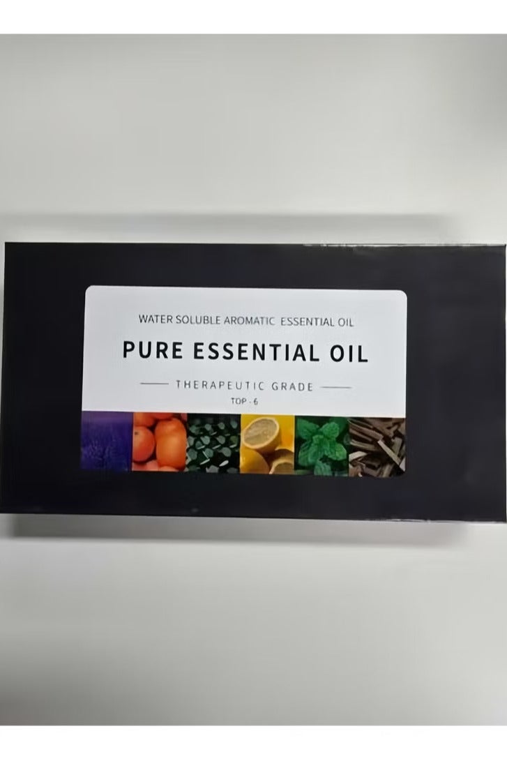 SKY-TOUCH 6pcs x 10 mL Essential Oils Suit Water Soluble Aromatherapy Essential Oil (Sandalwood&Sweet Orange&Lavender&Eucalyptus&Lemon&Mint) Aromatherapy Diffuser Oil for Humidifier, Aroma Diffuser - Image 2