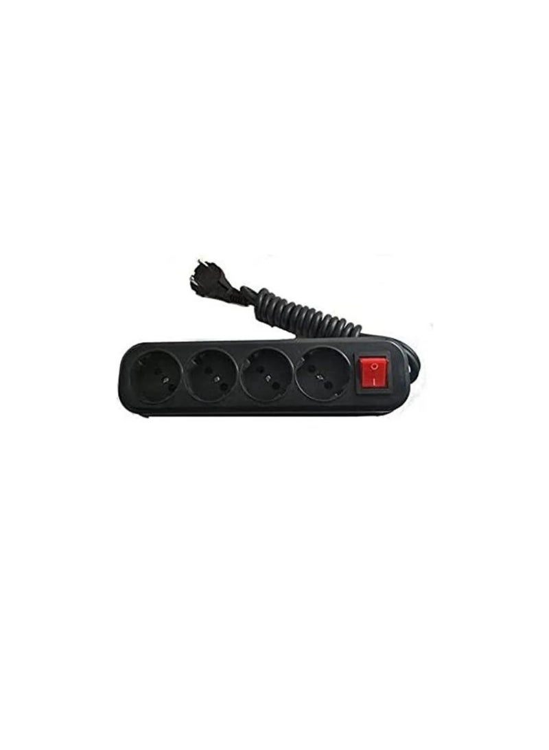 Hyper electricity splitter with 4 outlets