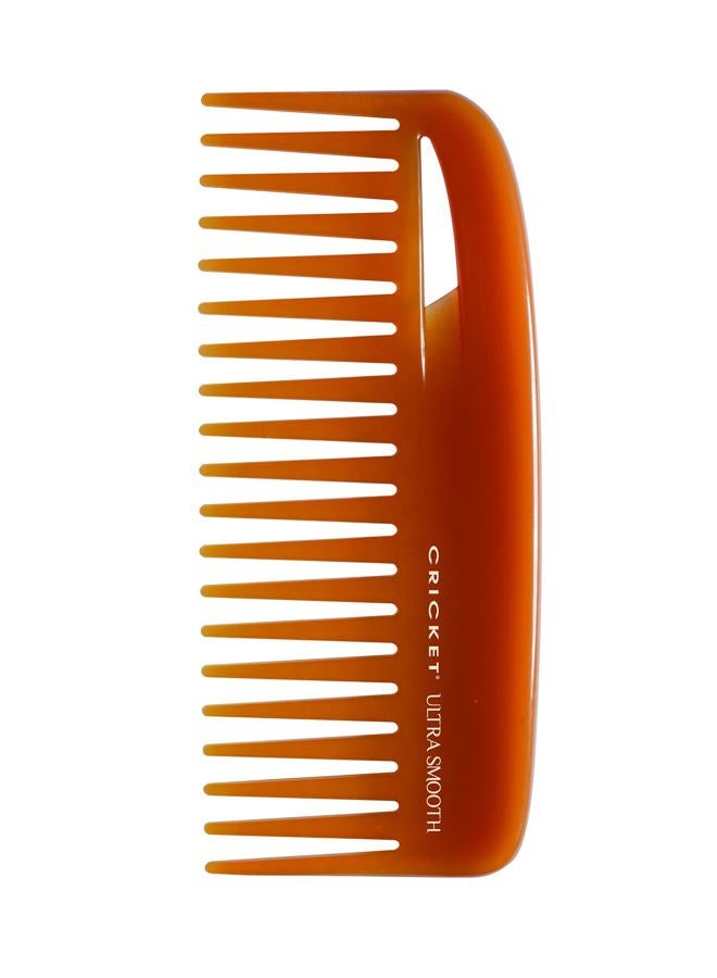 Cricket Ultra Smooth Hair Conditioning Rake Comb with Wide-Tooth Comb Design - Hair Comb Made with Argan Oil, Olive Oil, and Keratin - Ideal for Knot, Curly, Thick, and Frizzy Hair - Image 1