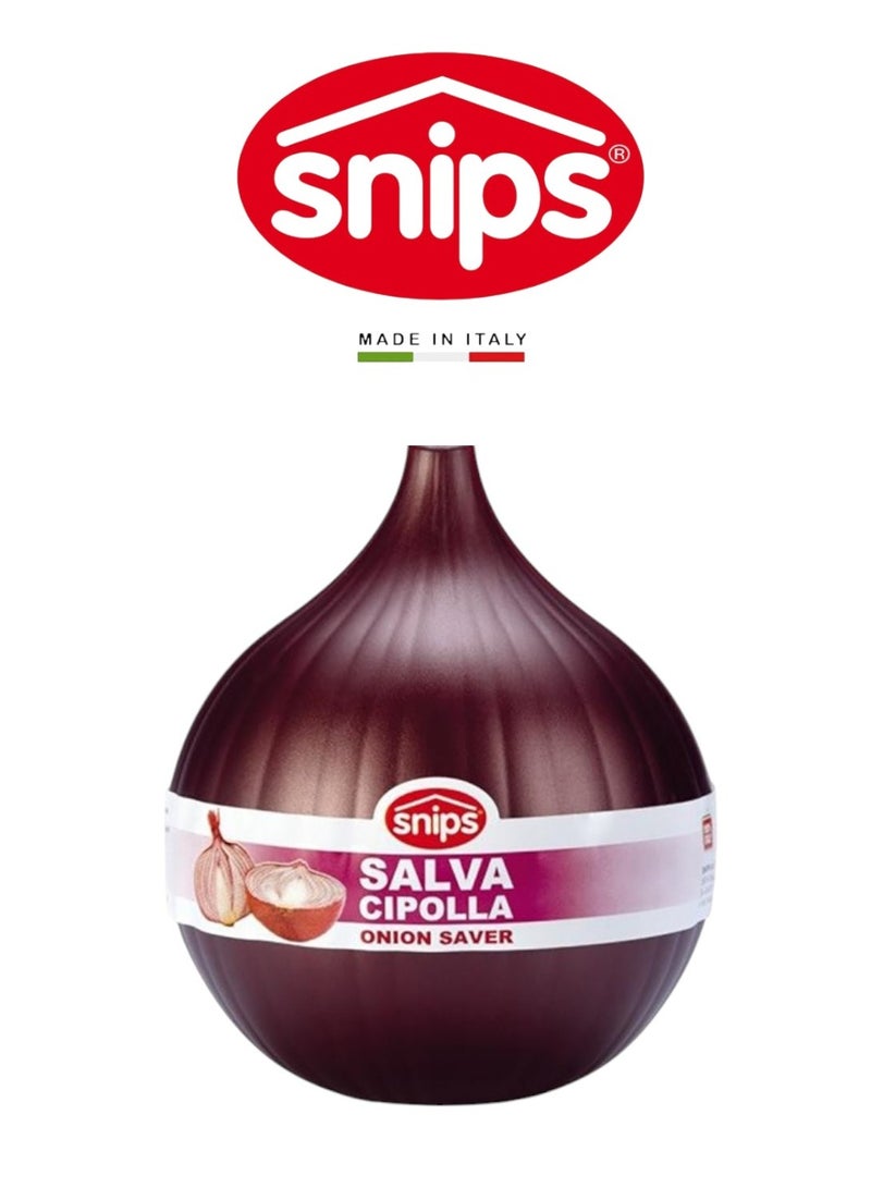 Snips Onion Keeper Container with Freshness Seal – Made in Italy - Image 1