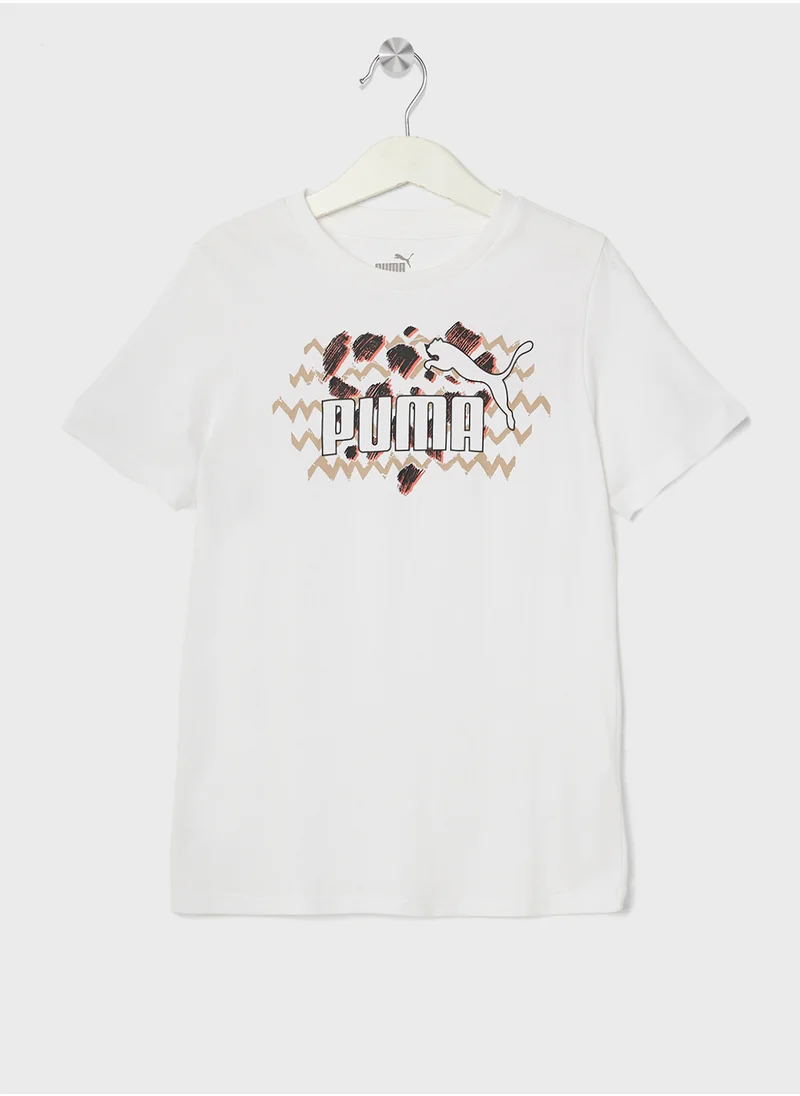 PUMA Kids Essential Mix Match T-Shirt