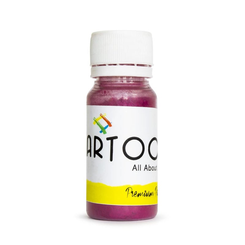 Artool بودرة ميكا ARTOOL لصبغة الراتنج الفني العتيق ماجنتا غير سامة للاستخدام المتعدد في صنع الشموع والرسم ومشاريع الفن والحرف 9 جرام (PP38) - Image 1