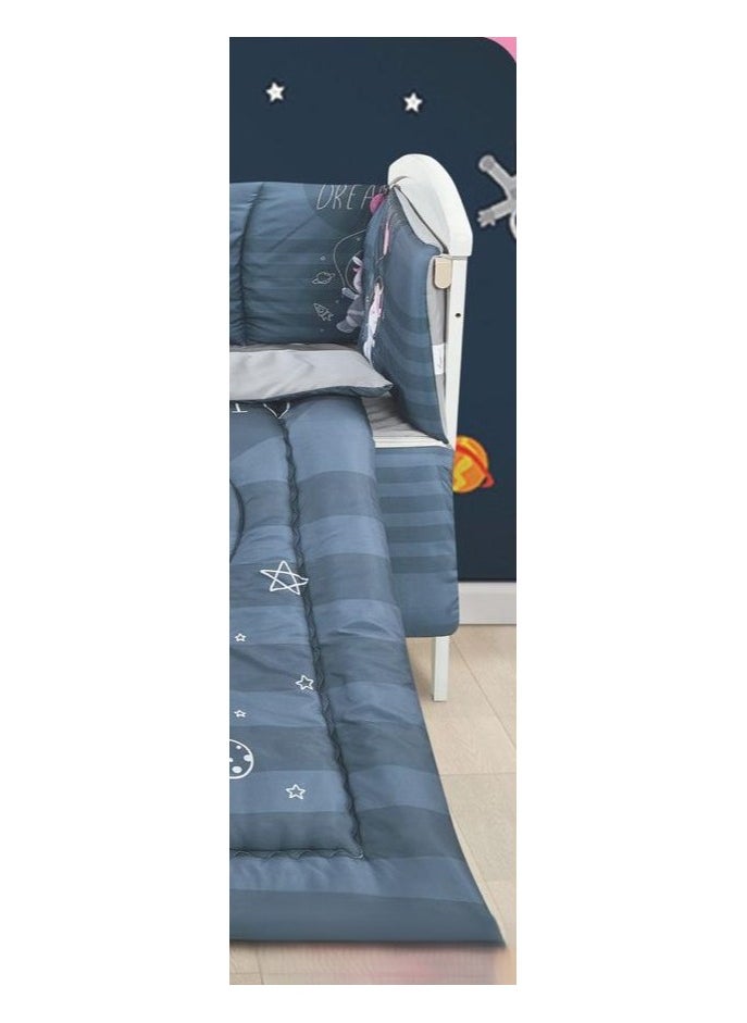 SMART HOME Baby bed sheet set, mattress set, set consisting of a baby quilt, 90x145 cm  - Image 2