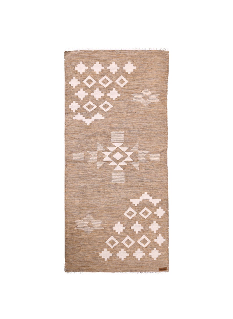 Handmade - 'Motifa' Handmade Kilim Rug - Image 1