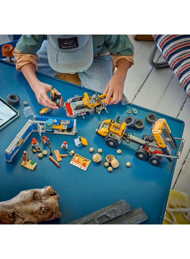 LEGO City Dump Truck & Front End Loader 60494 Building Toy Set (494 Pieces) - Image 4