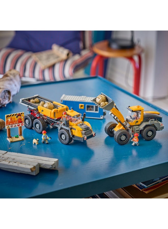 LEGO City Dump Truck & Front End Loader 60494 Building Toy Set (494 Pieces) - Image 5
