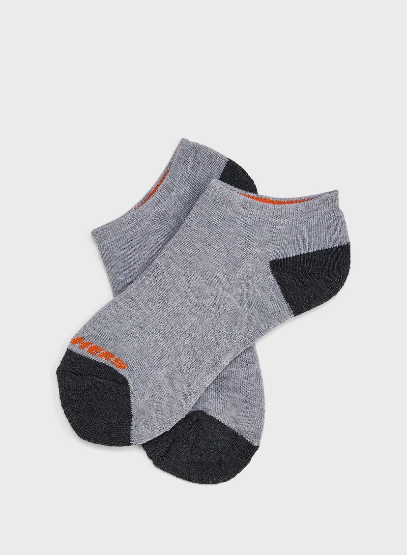 SKECHERS Kids 6 Pack No Show Socks