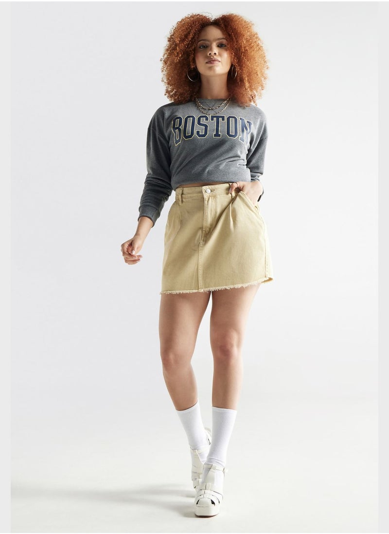 FAV Printed Crew Neck Sweatshirt  - Image 4