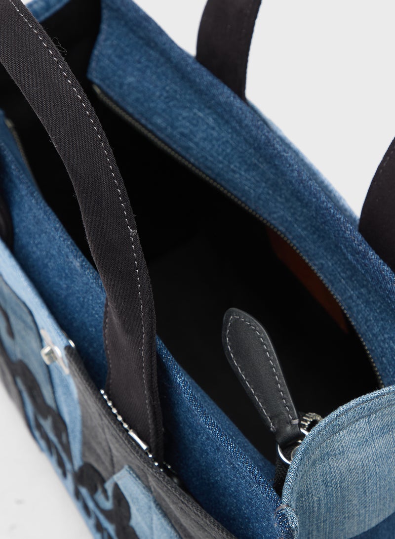 كوتش حقيبة شحن دينم  بوصة - Image 5