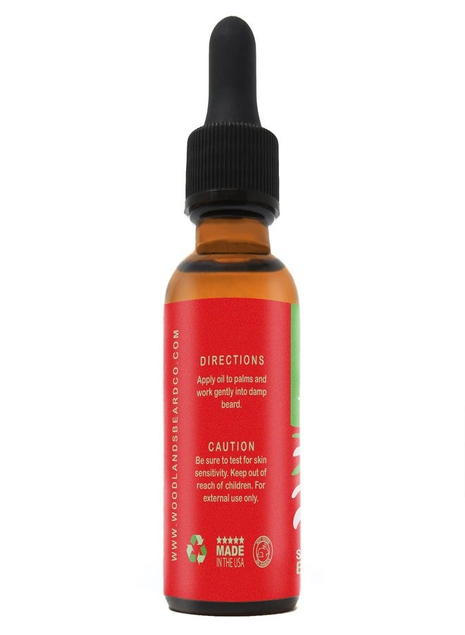INVJOY Santa's Secret Beard Oil Scented Like a Christmas Candy Cane With Peppermint, Clove, Ylang Ylang and Sweet Orange from Woodlands Beard Co. - Image 3