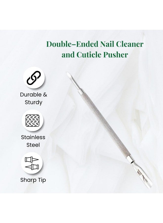 NGHIA Pusher - S-506 (Stainless Steel) | Double-Ended Nail Cleaner And Spoon Pusher | Premium Quality For Nail Care | Ergonomic Design | Suitable For Professional & Home Use - Image 3