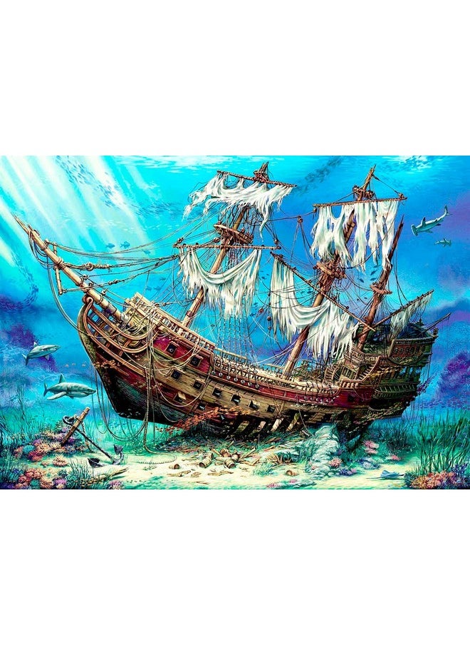 أناتوليان لغز الأناضول - بحر حطام السفينة، 1500 قطعة، رقم 4558 (ANA4558) متعدد الألوان  - Image 2