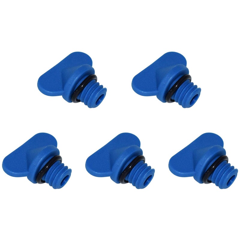 WLFINKMO Manifold Engine Block Drain Plug Kit Replaces for Sierra 18-4226 for Mercruiser 22-806608a02 Compatible for GLM 13992 Pack of 5 - Image 1
