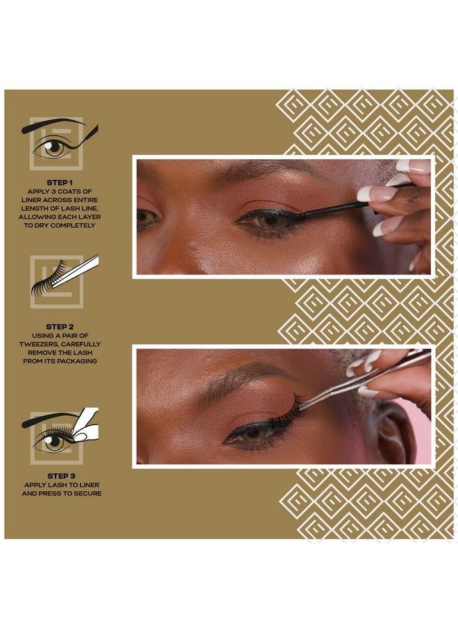 EYLURE - PROMAGNETIC Magnetic Eyeliner and False Lashes Kit Faux Mink Flares Medium and Long No Glue Needed - Image 1