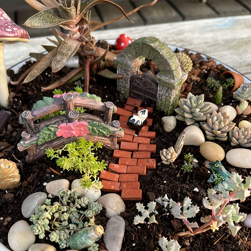 80pcs Earthen Bricks Realistic Textured Soil Blocks for Diorama Garden Trains Model Landscapes - Image 3