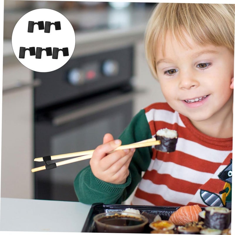 Reusable Chopstick Training Clips 12Pcs Plastic Helper For Beginners Adults Learning - Image 4