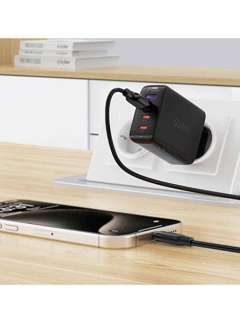 ACEFAST C16-04 USB-A to USB-C charging data cable. - Image 4