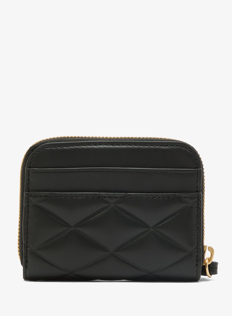 LACOSTE Logo Qulited Coin Purse - Image 3