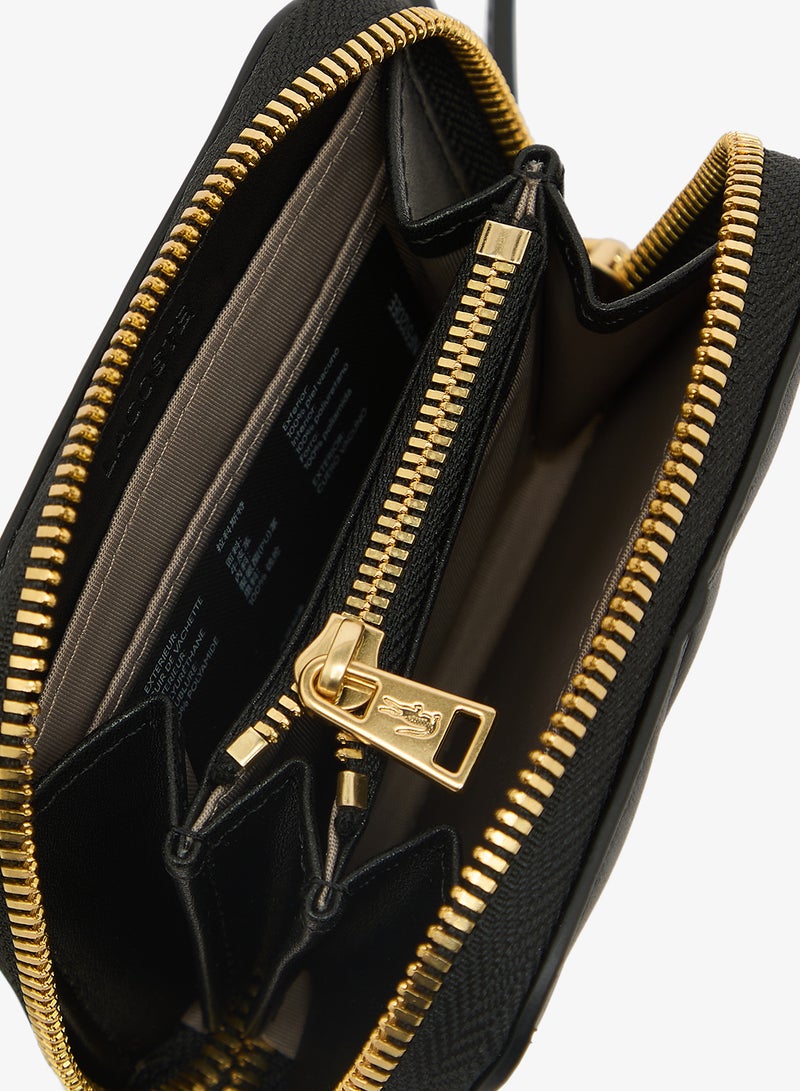 LACOSTE Logo Qulited Coin Purse - Image 4