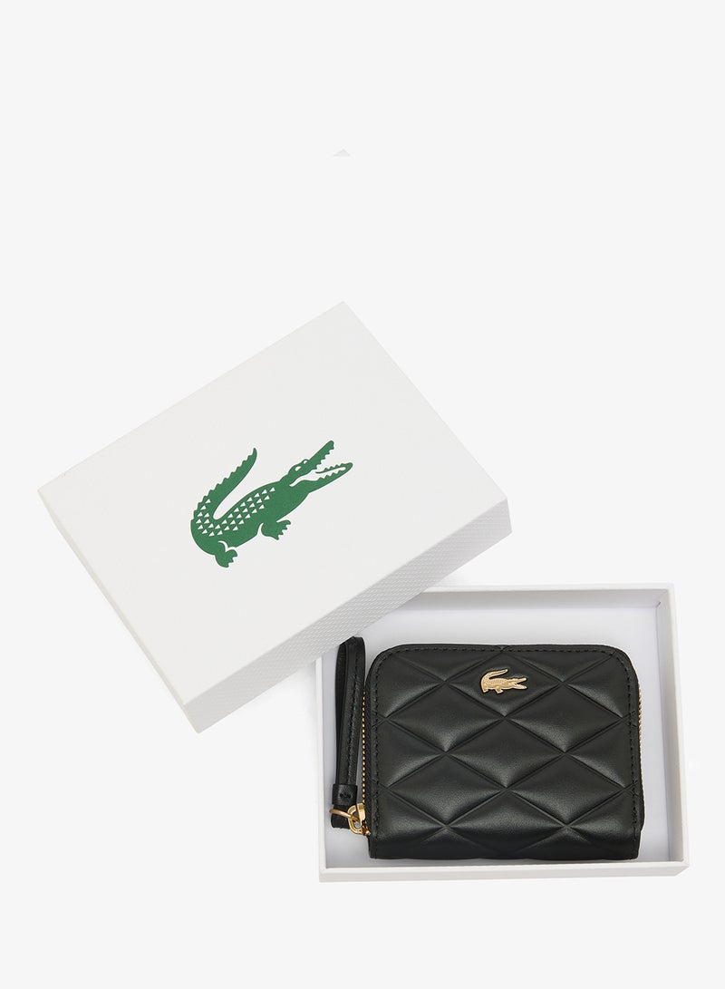 LACOSTE Logo Qulited Coin Purse - Image 5