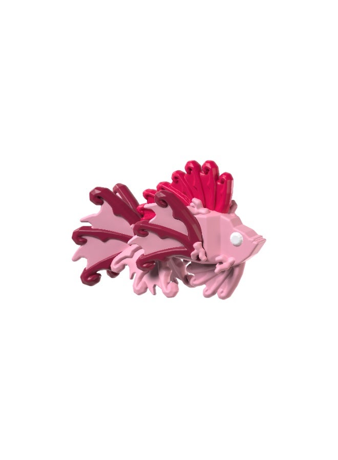 PhatMojo Fisch Collectible Micro-Figure, Assorted 1 Pack (Style & Color May Vary) | DLC Code Included! | Surprise Figure | Mini Collectible Figures | Perfect for Kids and Collectors. - Image 2