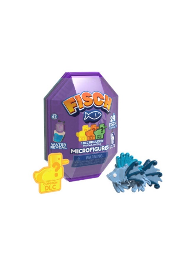 PhatMojo Fisch Collectible Micro-Figure, Assorted 1 Pack (Style & Color May Vary) | DLC Code Included! | Surprise Figure | Mini Collectible Figures | Perfect for Kids and Collectors. - Image 3