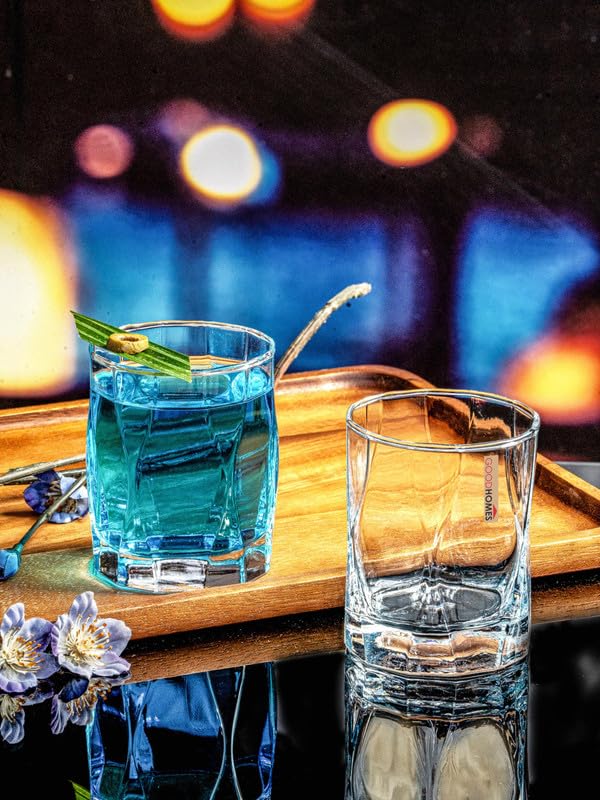 Goodhomes Clear Color Glass Tumbler Set of 6pcs JS51812 - Image 1
