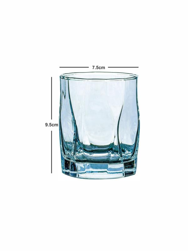 Goodhomes Clear Color Glass Tumbler Set of 6pcs JS51812 - Image 4