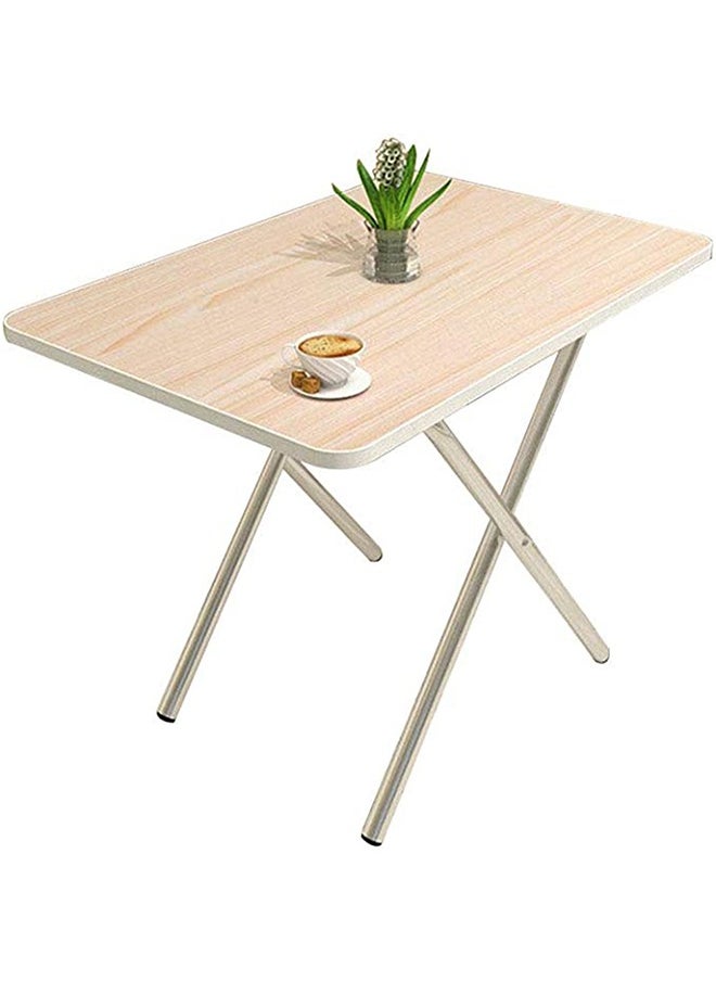 CityRiya-Long Dining Table Kitchen Dining Table Modern Leisure Table Square Dining Table Wooden Desk Folding Camping table Portable Dinner Table for Kitchen 60cm*40cm  - Image 1