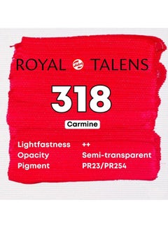Talens Art Creation Acrylic Paint 75ml 318 Carmine  - Image 3