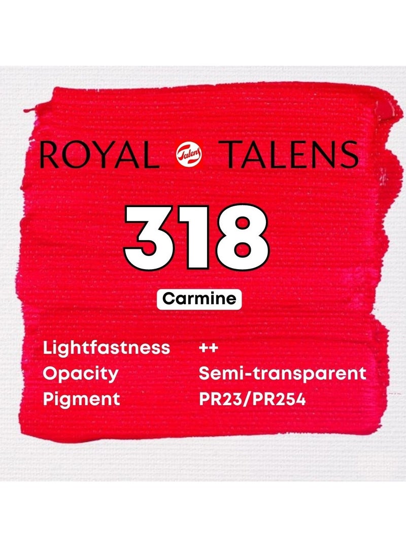 Talens Art Creation Acrylic Paint 75ml 318 Carmine - Image 3