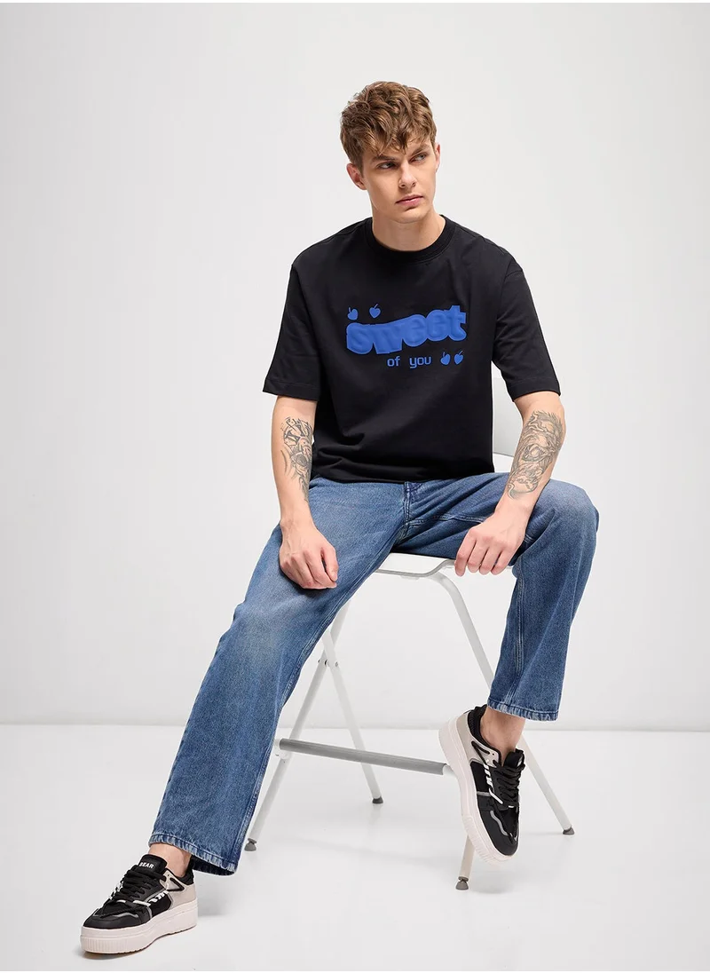 ذا بير هاوس Men’s Cotton T-Shirt – Soft, Breathable & Comfortable, Perfect for Casual Wear, Ideal for Everyday & Summer Wear