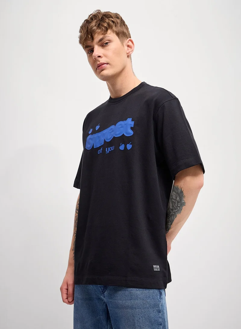THE BEAR HOUSE Men’s Cotton T-Shirt – Soft, Breathable & Comfortable, Perfect for Casual Wear, Ideal for Everyday & Summer Wear