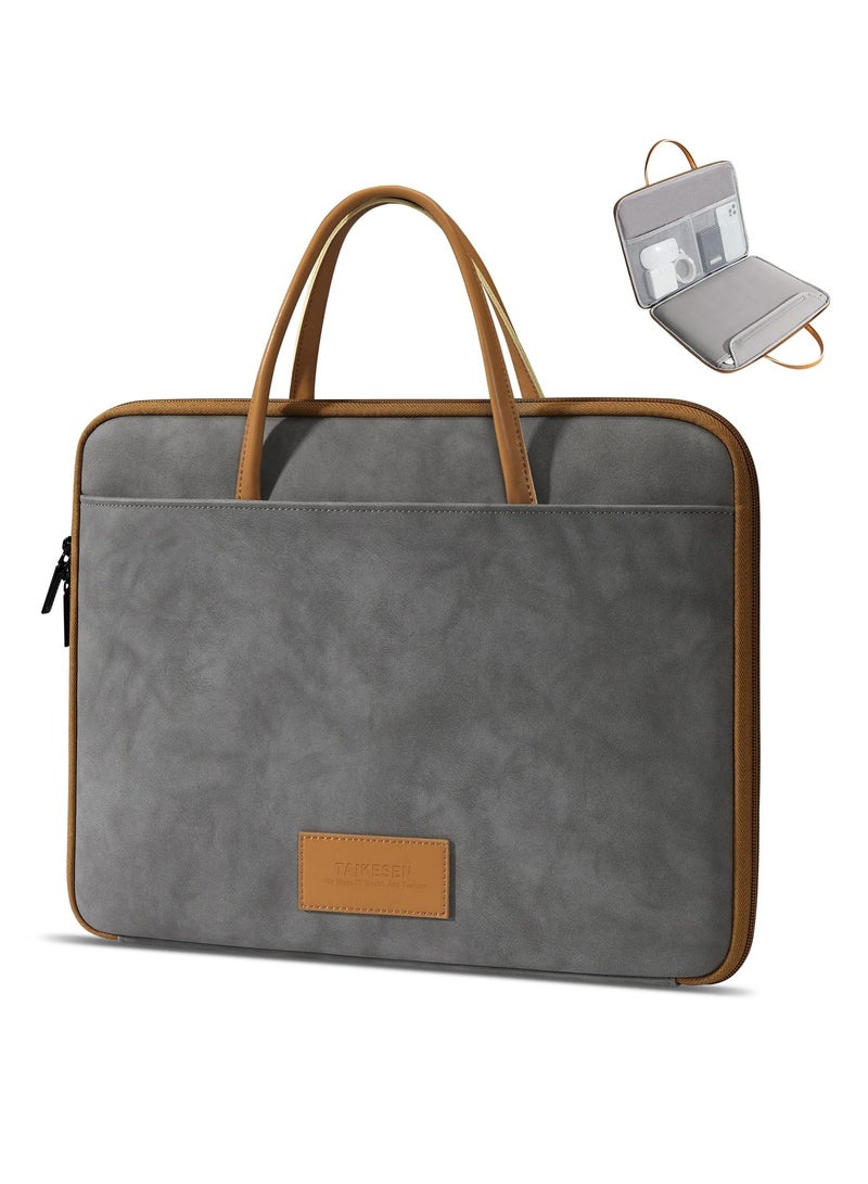 SYOSI 13-14.2 Inch Laptop Sleeve Case, Water Resistant with 3-Layer Protection, Compatible with MacBook, HP, Dell, Acer, Asus, Lenovo Notebooks, Computer Carrying Bag  - Image 1