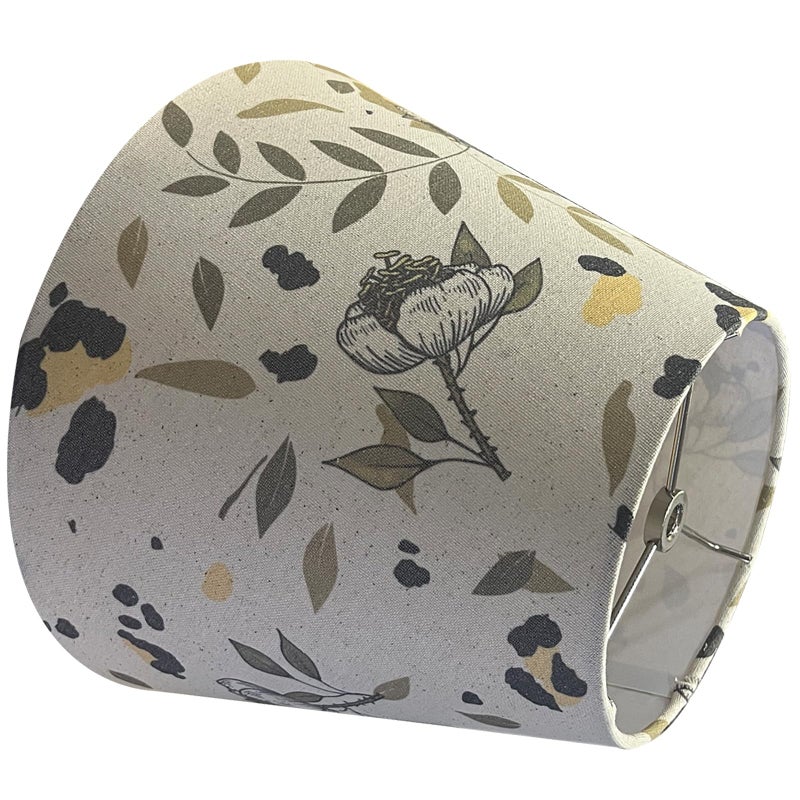 TOOTOO STAR Printed Floral Lampshades, 6"x10"x7.5" inches Small Lamp Shades for Table Lamps & Wall Lamps, Modern Bell Lampshade Replacemnt - Image 4