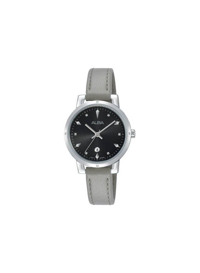 Alba Leather Analog Watch AH7P59X - Image 1