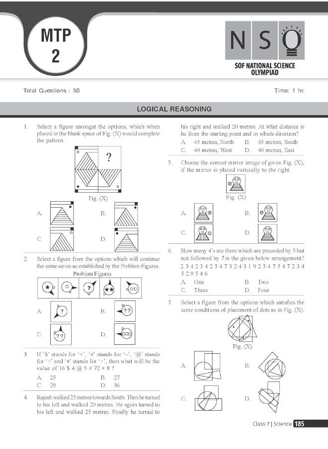 OUROZO MTG Olympiad Prep-Guide Science Class 7 - Detailed Theory, Self Test with NSO Chapterwise Previous Year Question Paper For SOF 2023-24 Exam  - Image 3
