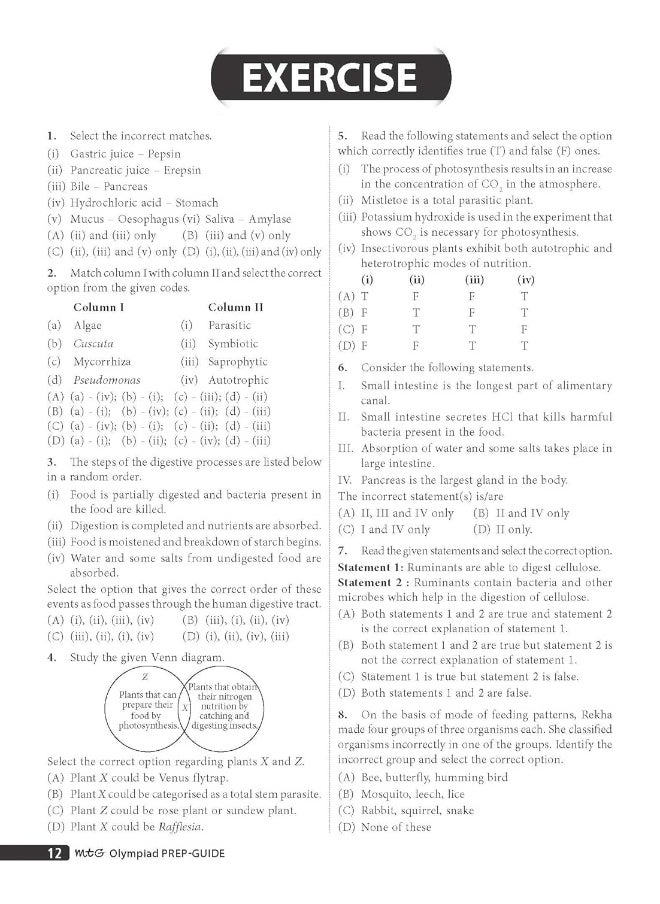 OUROZO MTG Olympiad Prep-Guide Science Class 7 - Detailed Theory, Self Test with NSO Chapterwise Previous Year Question Paper For SOF 2023-24 Exam  - Image 4