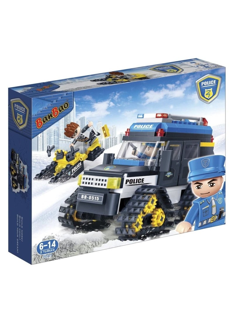 BanBao Banbao – Police Snow Car 315 Pieces – 7007  - Image 1