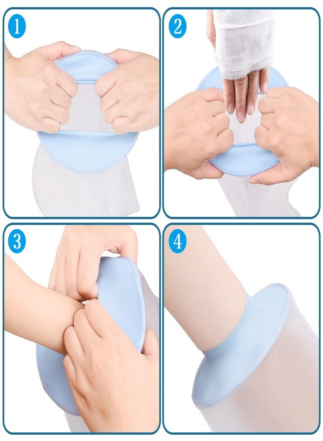VALLEYWIND Waterproof PICC Line Shower Cover PICC Line Covers for Upper Arm Elbow Reusable IV PICC Line Sleeve Protector for Broken Wound - Image 5