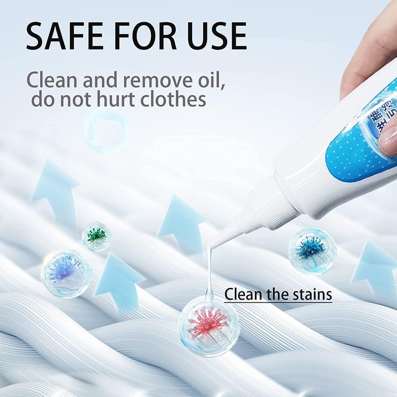 klarako Active Enzyme Clothing Stain Remover, Active Enzymatic Laundry Cleaning, Active Enzyme Laundry Stain Remover, Active Enzyme Clothing Stain Removal Agent (Purple Bottle) - Image 3