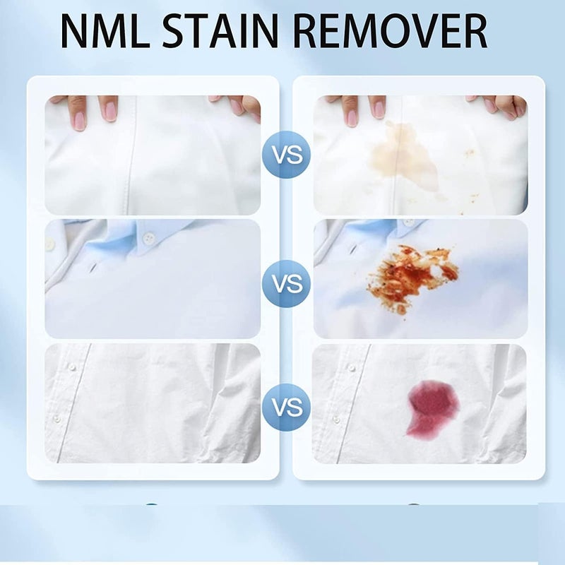 klarako Active Enzyme Clothing Stain Remover, Active Enzymatic Laundry Cleaning, Active Enzyme Laundry Stain Remover, Active Enzyme Clothing Stain Removal Agent (Purple Bottle) - Image 5