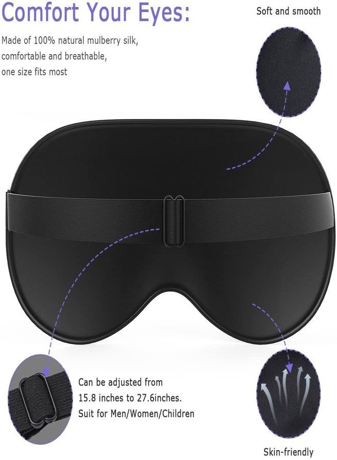 Dixoty Eye Gel Mask with Black Cover, Reusable Cold Compress Pack for Relaxation Dark Circles, Dry Eyes, Cooling Eyes, Pain Relief, Redness, Eye Patches Eye Gel Pad Sleeping for Women and Men - Image 3