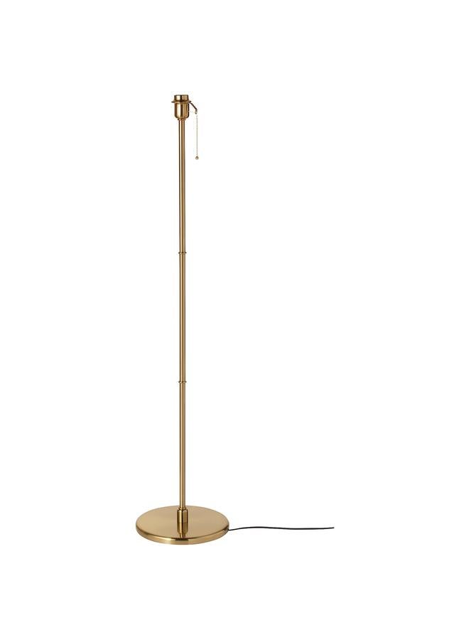 erorex Floor Lamp Base, Brass-Plated - Image 1