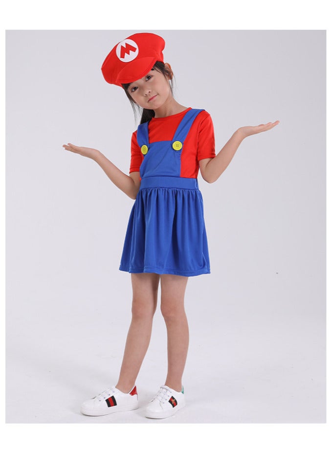 AUTOYSUR طقم زي ماريو لويجي، زي لويجي، زي تنكري للأولاد والبنات، أزياء تنكرية للكرنفال - Image 4